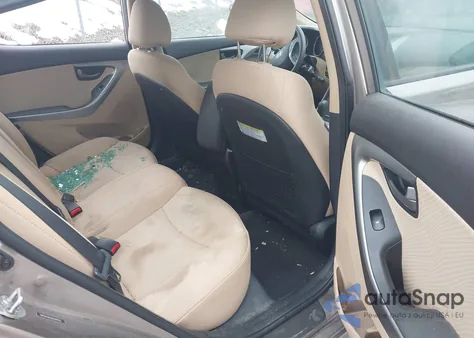 2013 Hyundai Elantra Gls z USA, uszkodzony, nr VIN 5NPDH4AE6DH301215